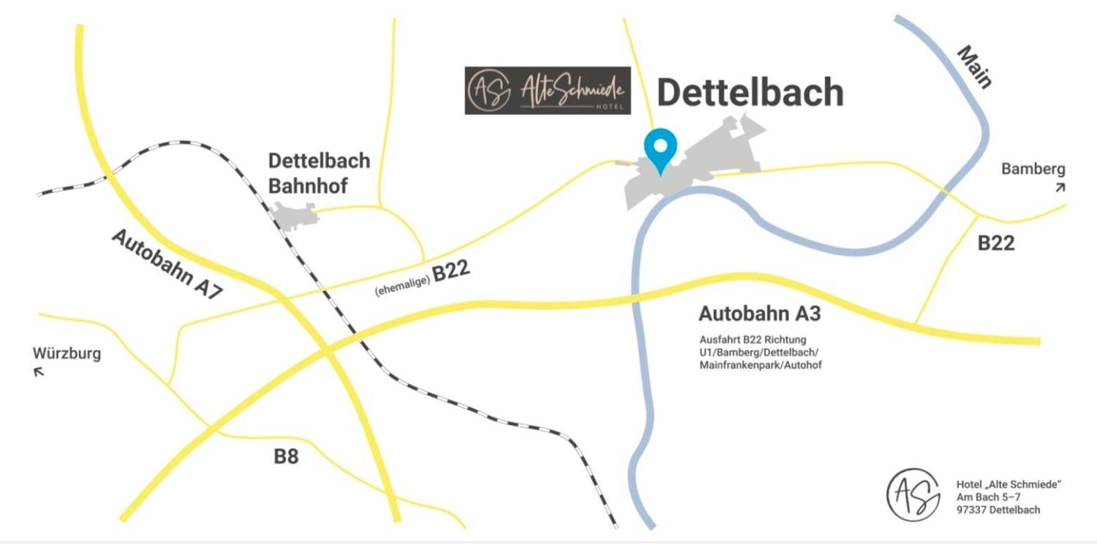 Aparthotel Alte Schmiede Деттельбах Екстер'єр фото